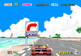 File:OutRun - ARC - Screenshot - Stage 1.png