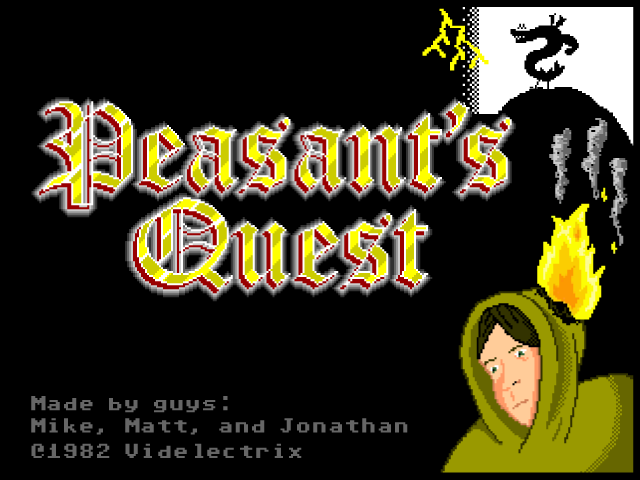 File:Peasant's Quest - WEB - Screenshot - Title.png
