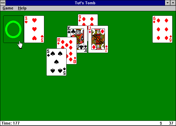 File:Tut's Tomb - WIN3 - Screenshot - Game Over.png