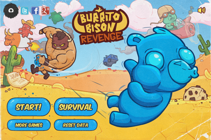 File:Burrito Bison Revenge - WEB - Screenshot - Title.png