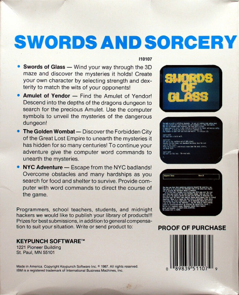 File:Swords and Sorcery - DOS - USA - Back.jpg