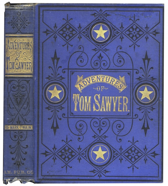 File:Adventures of Tom Sawyer - Hardcover - USA - 1st Edition.jpg