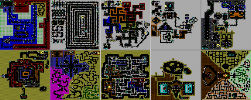 File:Wolfenstein 3D - DOS - Map - Episode 6.png