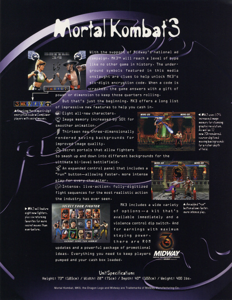 File:Mortal Kombat 3 - ARC - USA - Flyer - Back.jpg