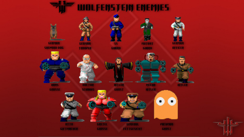 File:Wolfenstein 3D - DOS - Enemies Wallpaper.jpg
