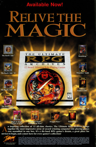 File:Ultimate RPG Archives, The - DOS - USA - Ad.jpg