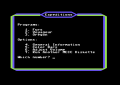 Expeditions - C64 - Screenshot - Menu.png