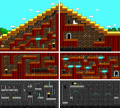 Commander Keen 4 - DOS - Map - Pyramid of the Forbidden.png