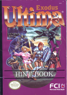 Ultima - Exodus - Hint Book - Paperback - USA - 1st Edition.jpg